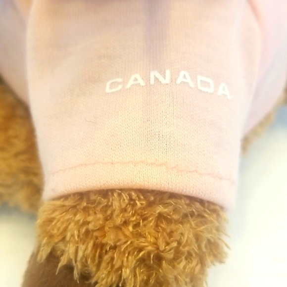 Roots Cottagecore Moose Pink Hoodie Plush - Collectible - Picture 7 of 10